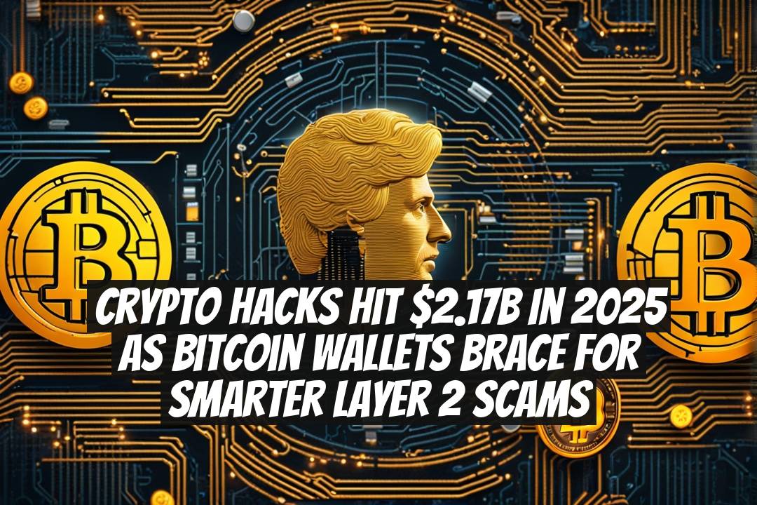 Crypto hacks hit $2.17B in 2025 as Bitcoin wallets brace for smarter Layer 2 scams