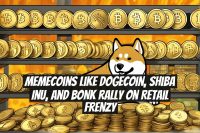 Memecoins Like Dogecoin, Shiba Inu, and BONK Rally on Retail Frenzy