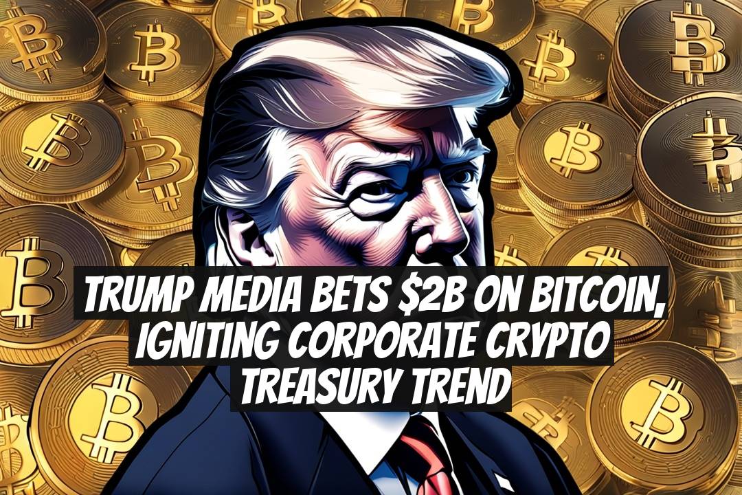 Trump Media Bets $2B on Bitcoin, Igniting Corporate Crypto Treasury Trend