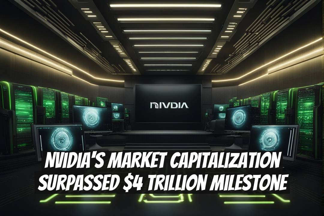 Nvidia's Market Capitalization Surpassed $4 Trillion Milestone