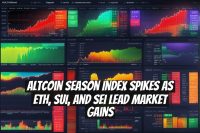 Altcoin Season Index Spikes as ETH, SUI, and SEI Lead Market Gains
