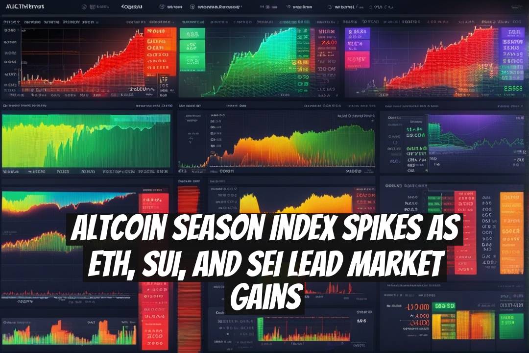 Altcoin Season Index Spikes as ETH, SUI, and SEI Lead Market Gains