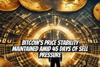 Bitcoin's Price Stability Maintained Amid 45 Days of Sell Pressure