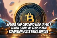 Solana and Cardano Lead Layer 1 Token Gains as Ecosystem Expansion Fuels Price Surges
