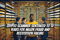 Crypto Scammer Sentenced to 12 Years for Major Fraud and Restitution Failure