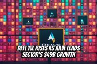 DeFi TVL Rises as Aave Leads Sector’s $49B Growth