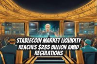 Stablecoin Market Liquidity Reaches $235 Billion Amid Regulations