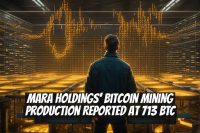 MARA Holdings' Bitcoin Mining Production Reported at 713 BTC