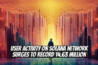 User Activity on Solana Network Surges to Record 14.63 Million