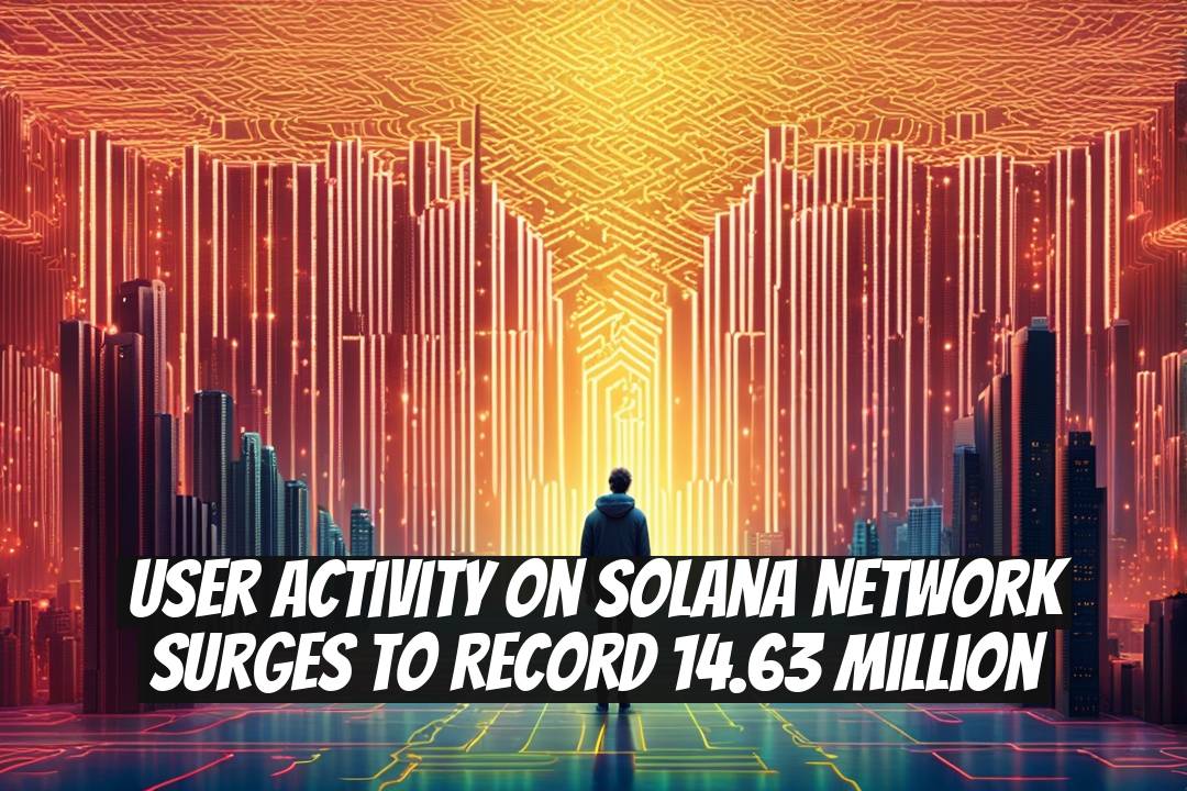 User Activity on Solana Network Surges to Record 14.63 Million