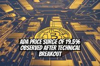ADA Price Surge of 19.5% Observed After Technical Breakout