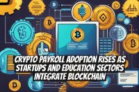 Crypto payroll adoption rises as startups and education sectors integrate blockchain