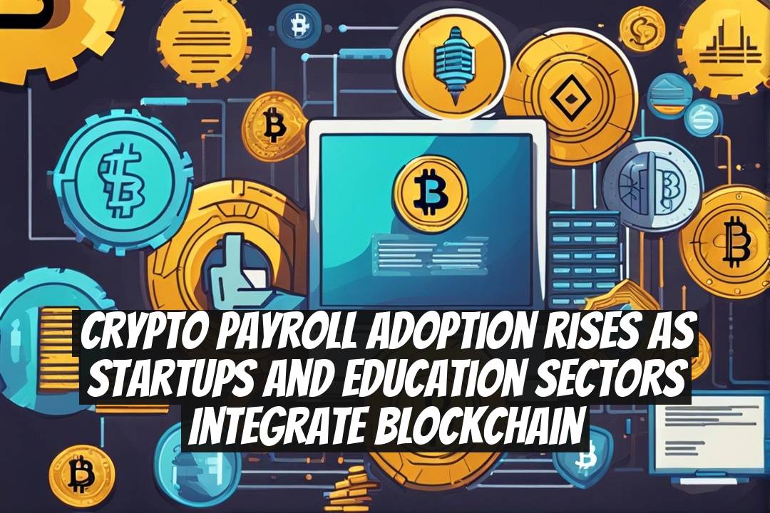 Crypto payroll adoption rises as startups and education sectors integrate blockchain