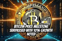 Bitcoin Price Milestone Surpassed with 10% Growth Noted