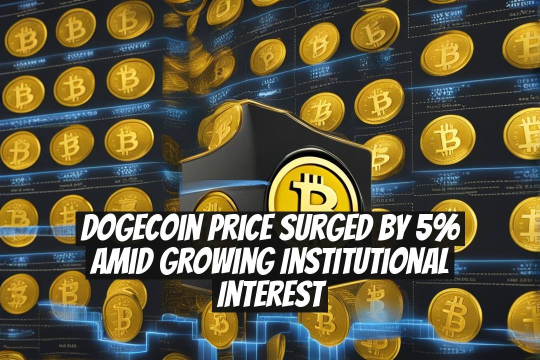 Dogecoin Price Surged by 5% Amid Growing Institutional Interest