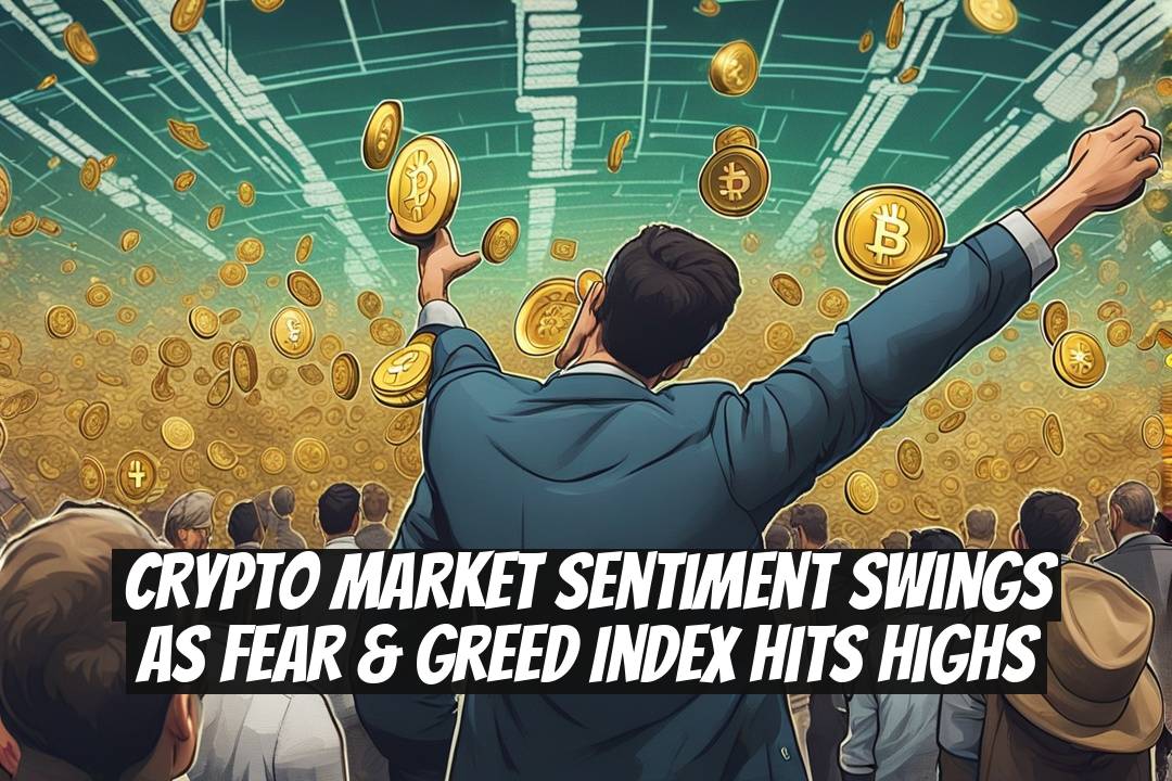 Crypto Market Sentiment Swings as Fear & Greed Index Hits Highs