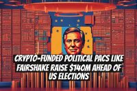 Crypto-funded political PACs like Fairshake raise $140M ahead of US elections