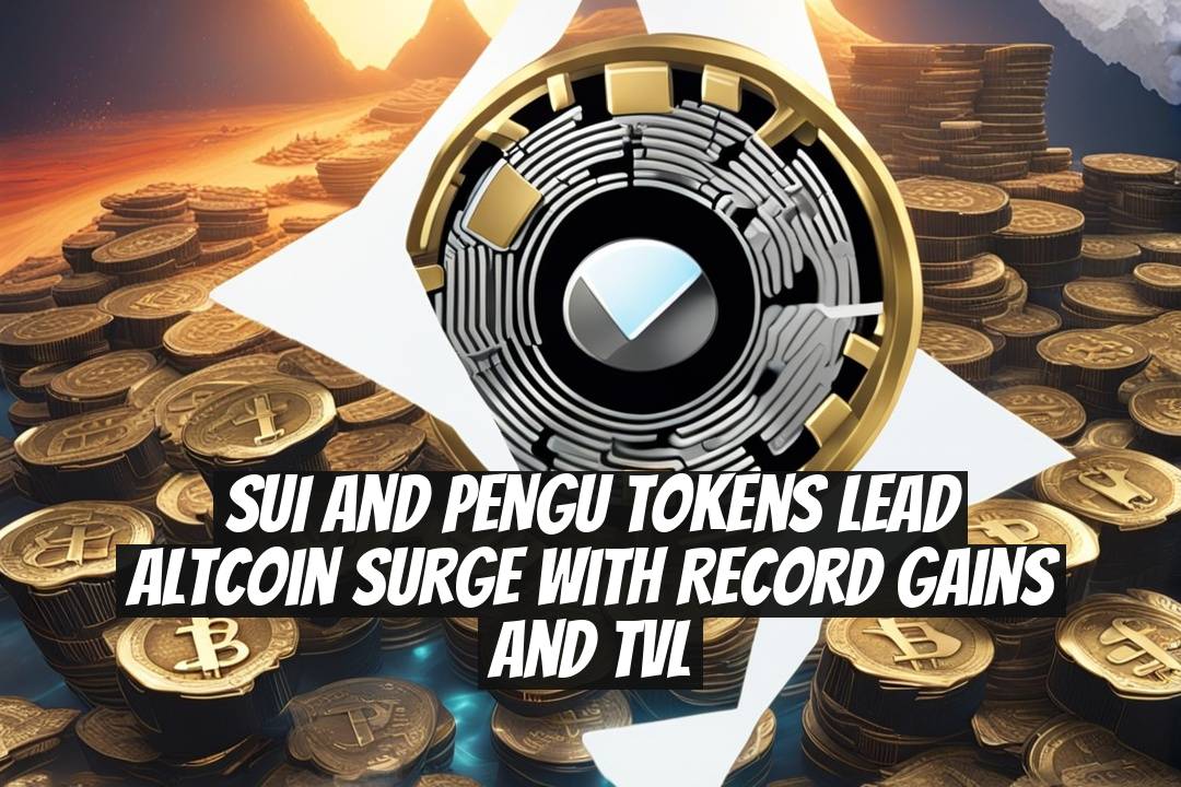 SUI and PENGU Tokens Lead Altcoin Surge with Record Gains and TVL