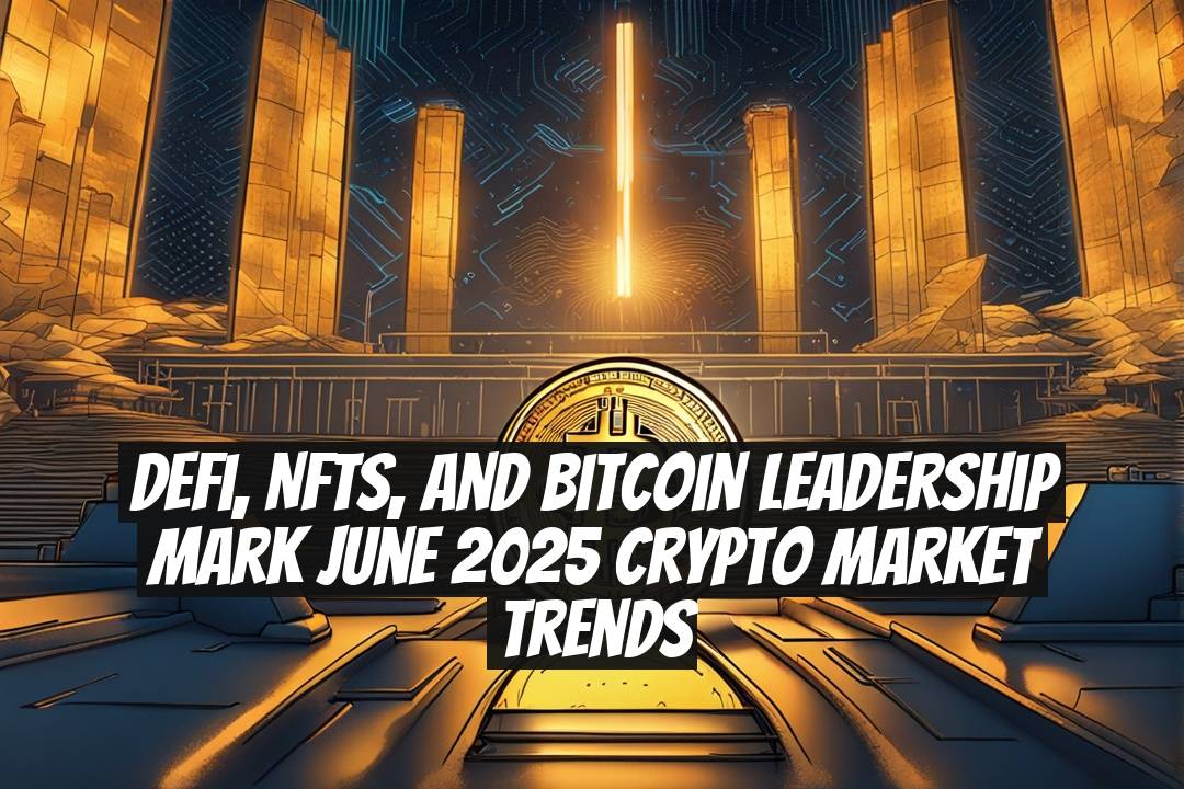 DeFi, NFTs, and Bitcoin Leadership Mark June 2025 Crypto Market Trends