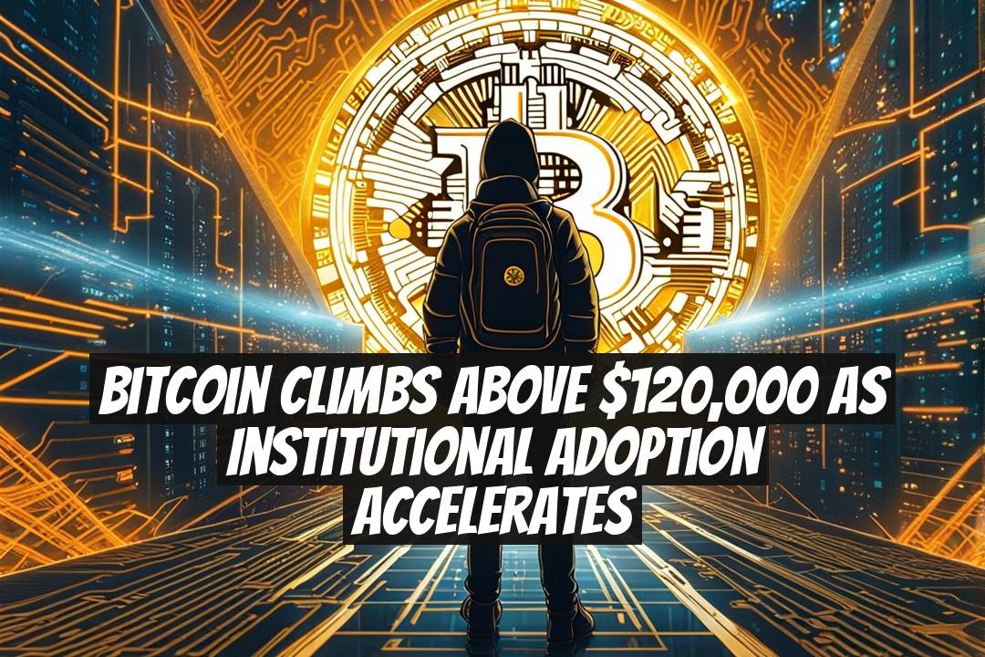 Bitcoin Climbs Above $120,000 as Institutional Adoption Accelerates