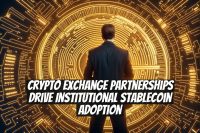 Crypto Exchange Partnerships Drive Institutional Stablecoin Adoption