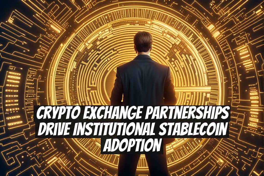 Crypto Exchange Partnerships Drive Institutional Stablecoin Adoption