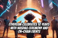 Ethereum Celebrates 10 Years with Nasdaq Ceremony and On-Chain Events