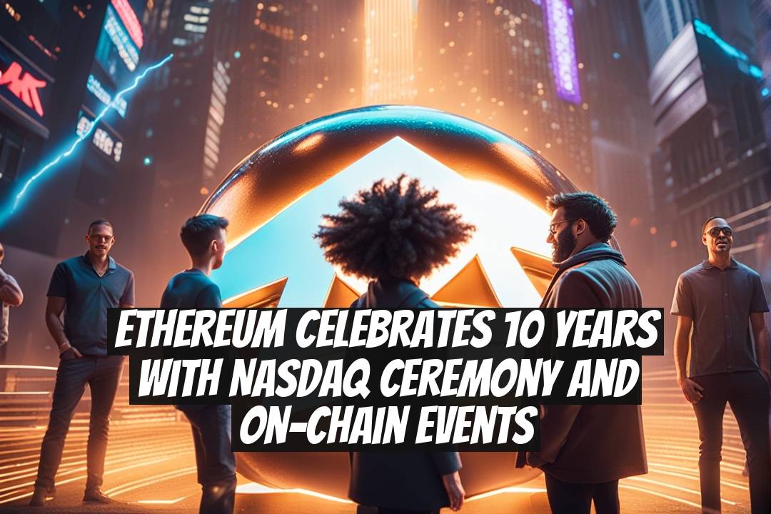 Ethereum Celebrates 10 Years with Nasdaq Ceremony and On-Chain Events