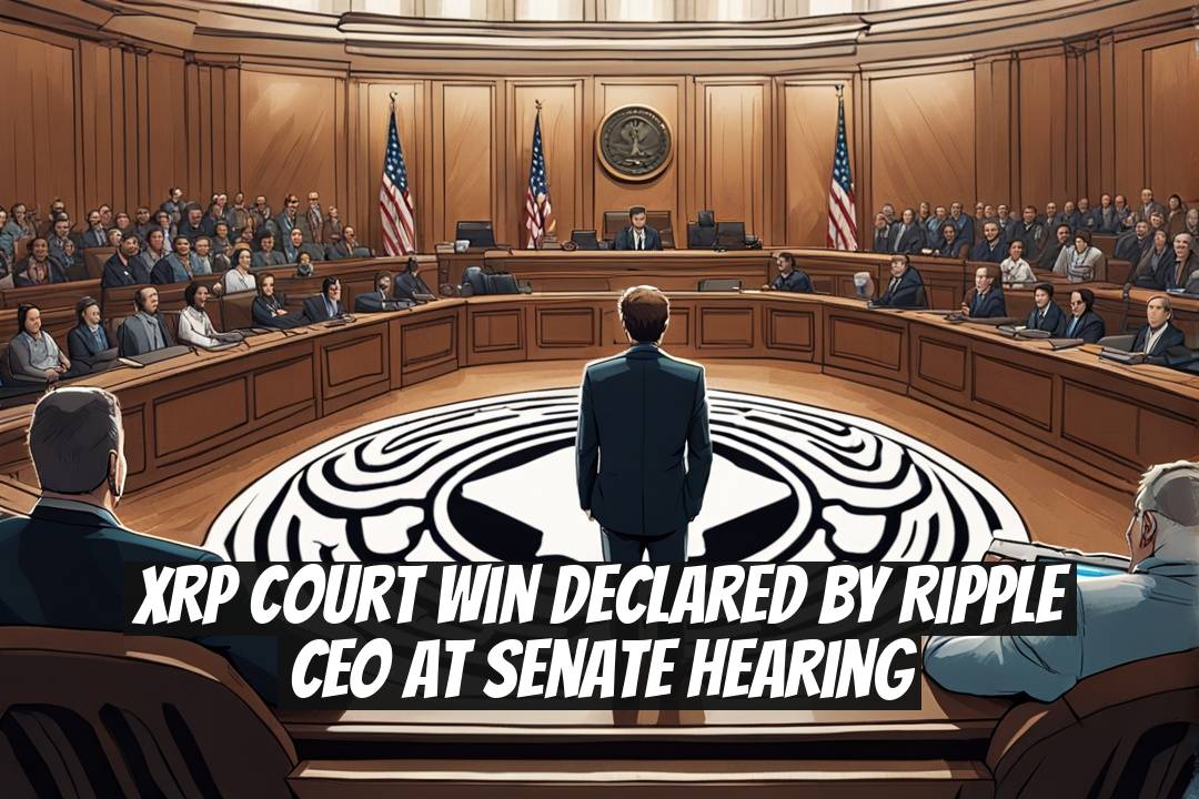 XRP Court Win Declared by Ripple CEO at Senate Hearing