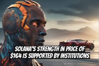 Solana's Strength in Price of $164 is Supported by Institutions