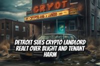 Detroit Sues Crypto Landlord RealT Over Blight and Tenant Harm