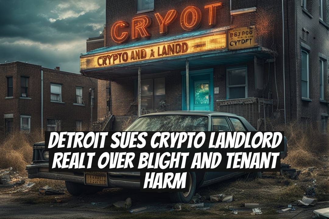 Detroit Sues Crypto Landlord RealT Over Blight and Tenant Harm