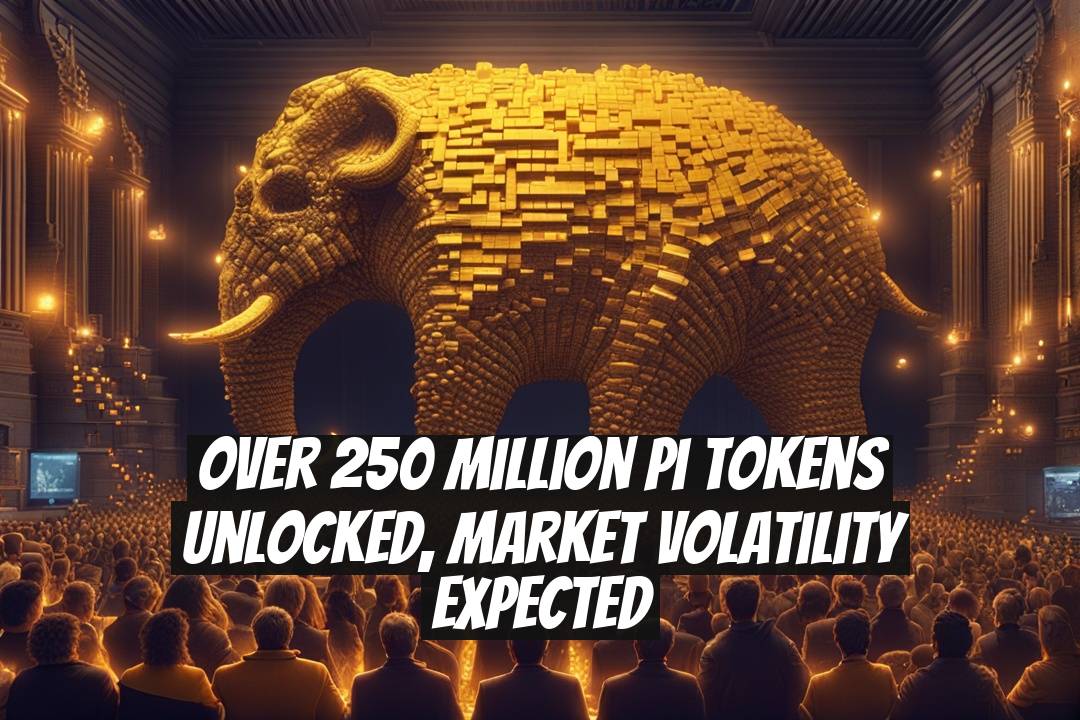 Over 250 Million Pi Tokens Unlocked, Market Volatility Expected