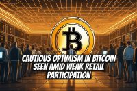 Cautious Optimism in Bitcoin Seen Amid Weak Retail Participation