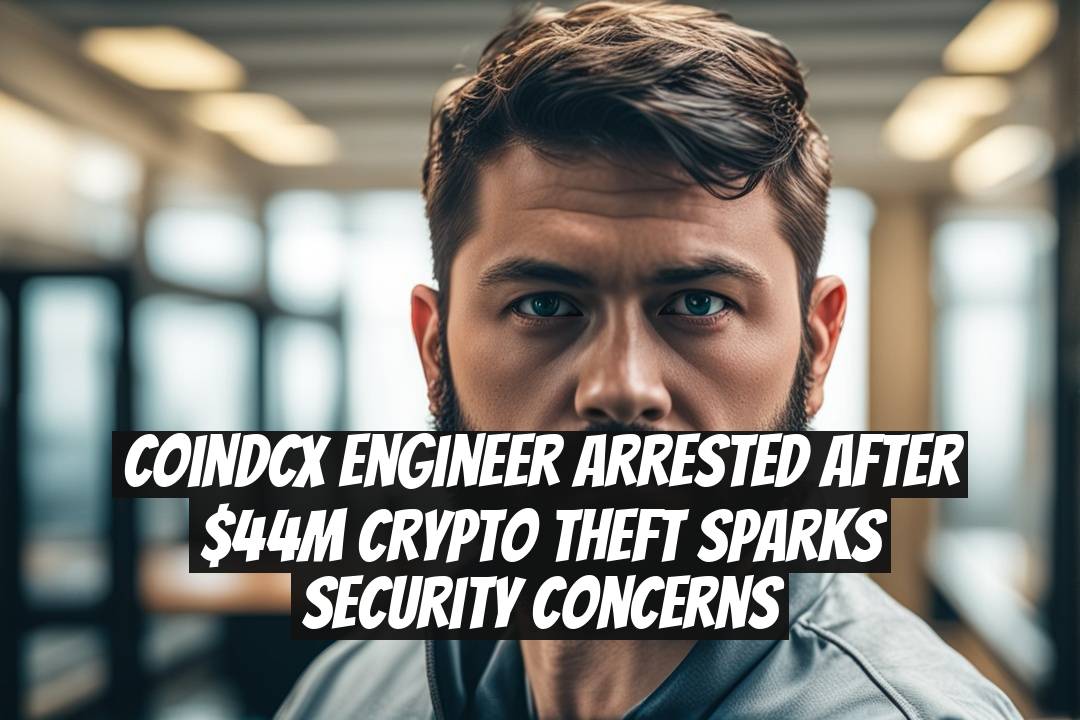 CoinDCX Engineer Arrested After $44M Crypto Theft Sparks Security Concerns