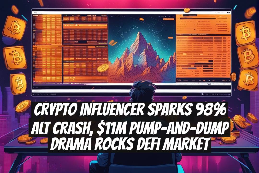 Crypto Influencer Sparks 98% ALT Crash, $11M Pump-and-Dump Drama Rocks DeFi Market