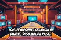 Tom Lee Appointed Chairman at BitMine, $250 Million Raised