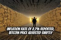 Inflation Rate of 2.7% Reported, Bitcoin Price Adjusted Swiftly