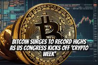 Bitcoin Surges to Record Highs as US Congress Kicks Off ‘Crypto Week’