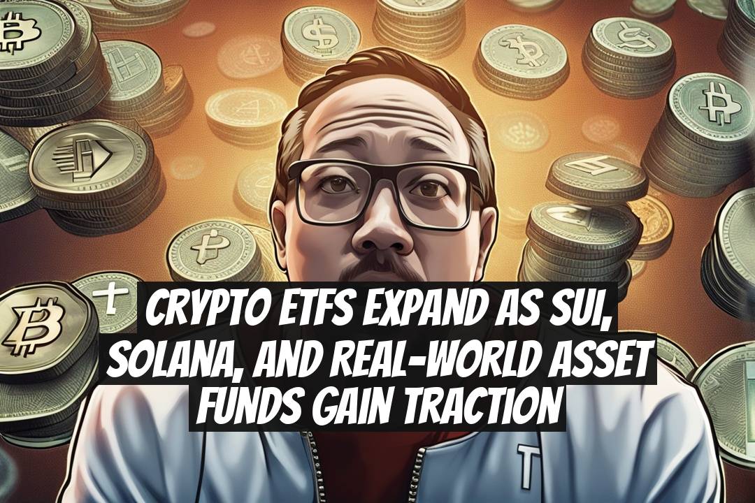 Crypto ETFs Expand as SUI, Solana, and Real-World Asset Funds Gain Traction