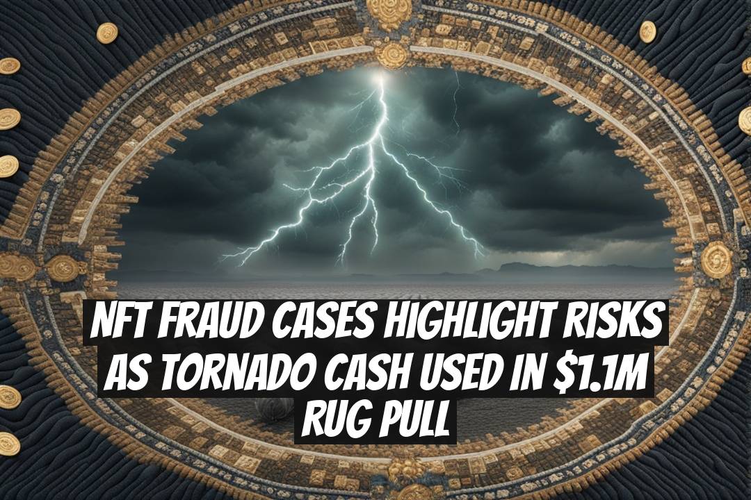 NFT fraud cases highlight risks as Tornado Cash used in $1.1M rug pull