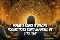Notable Pause in Bitcoin Acquisitions Being Reported by Strategy