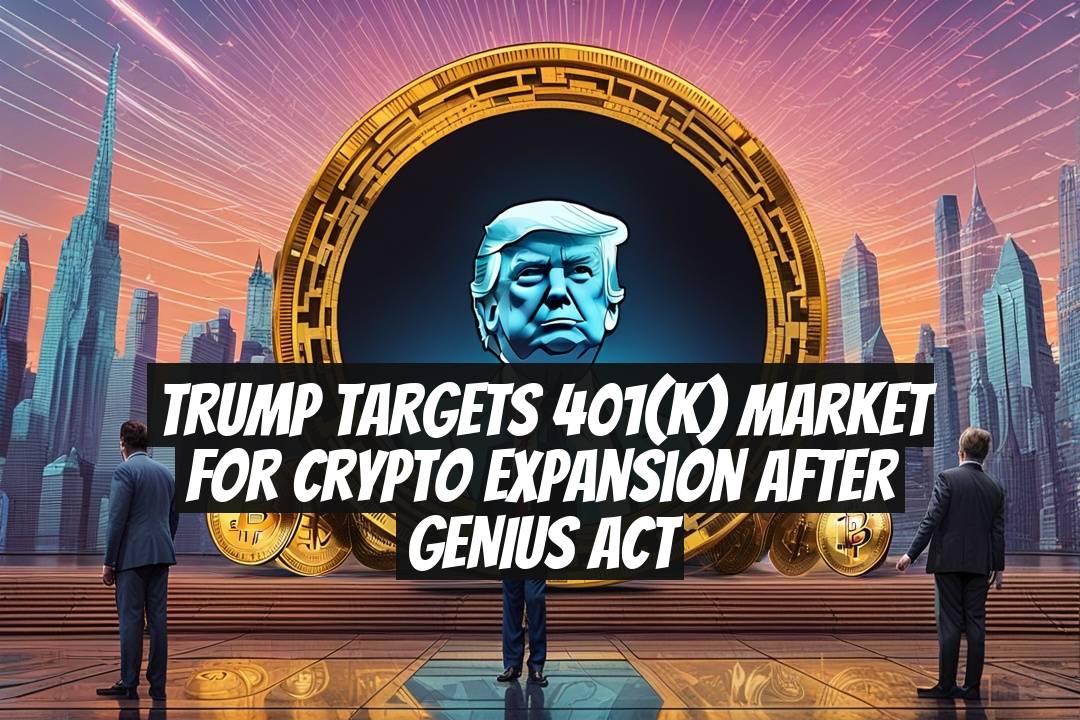 Trump Targets 401(k) Market for Crypto Expansion After GENIUS Act