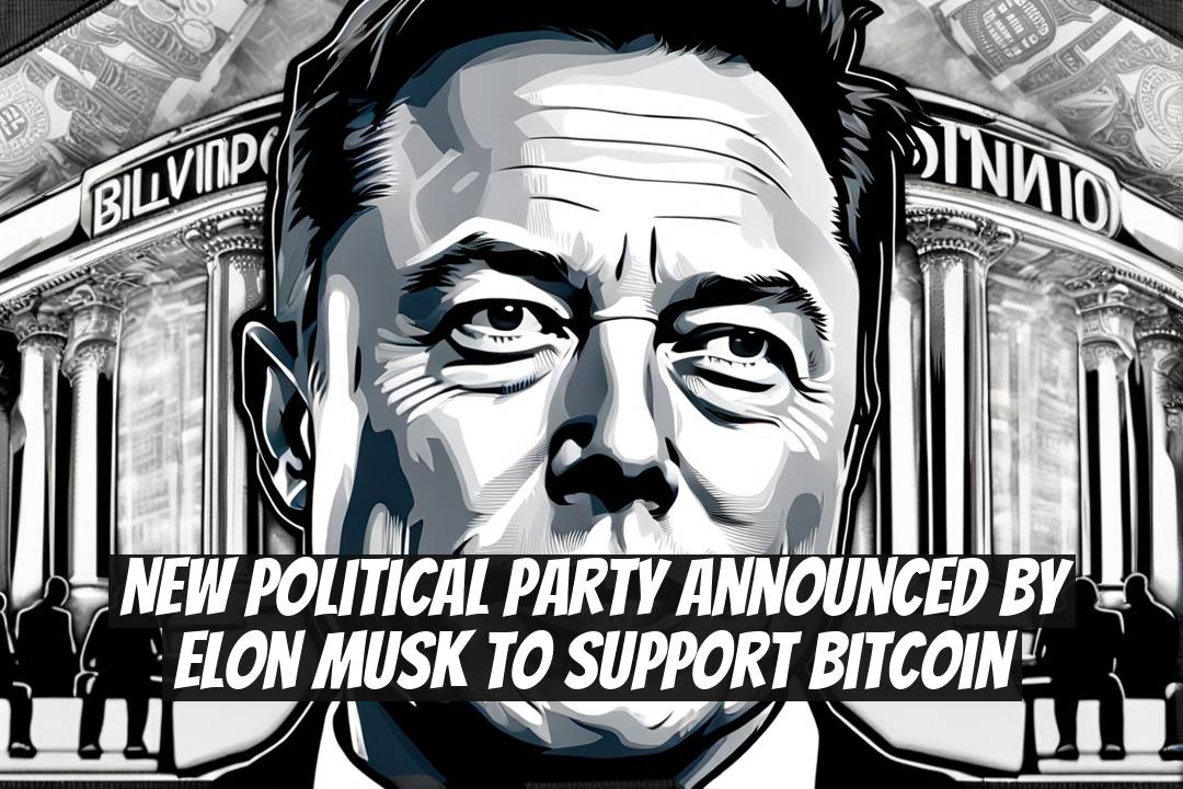 New Political Party Announced by Elon Musk to Support Bitcoin