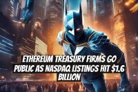 Ethereum Treasury Firms Go Public as Nasdaq Listings Hit $1.6 Billion