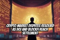 Crypto Market Disputes Resolved as DOJ and BlockFi Reach Settlement