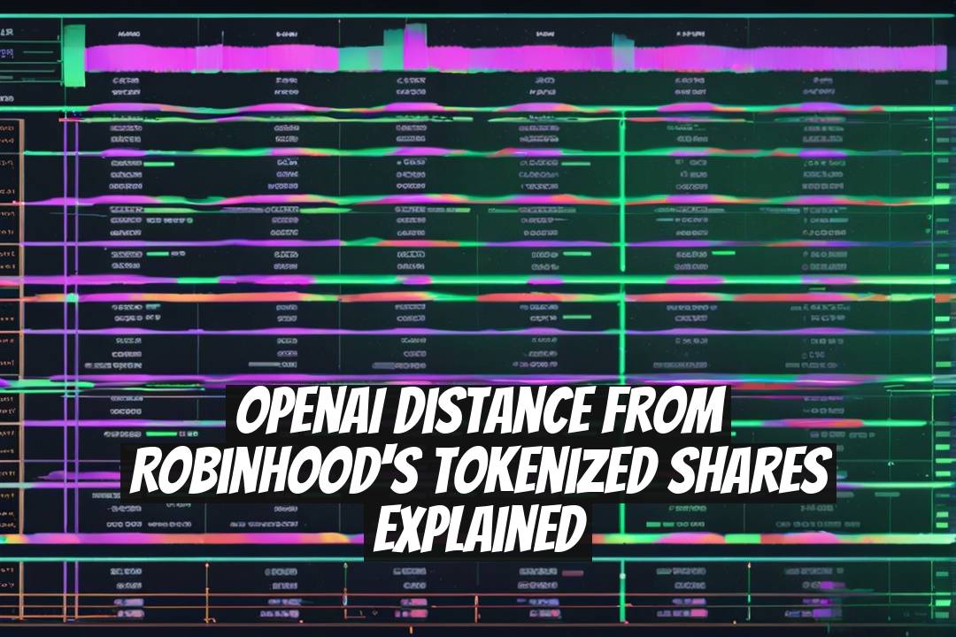 OpenAI Distance from Robinhood's Tokenized Shares Explained