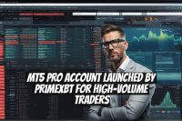 MT5 PRO Account Launched by PrimeXBT for High-Volume Traders
