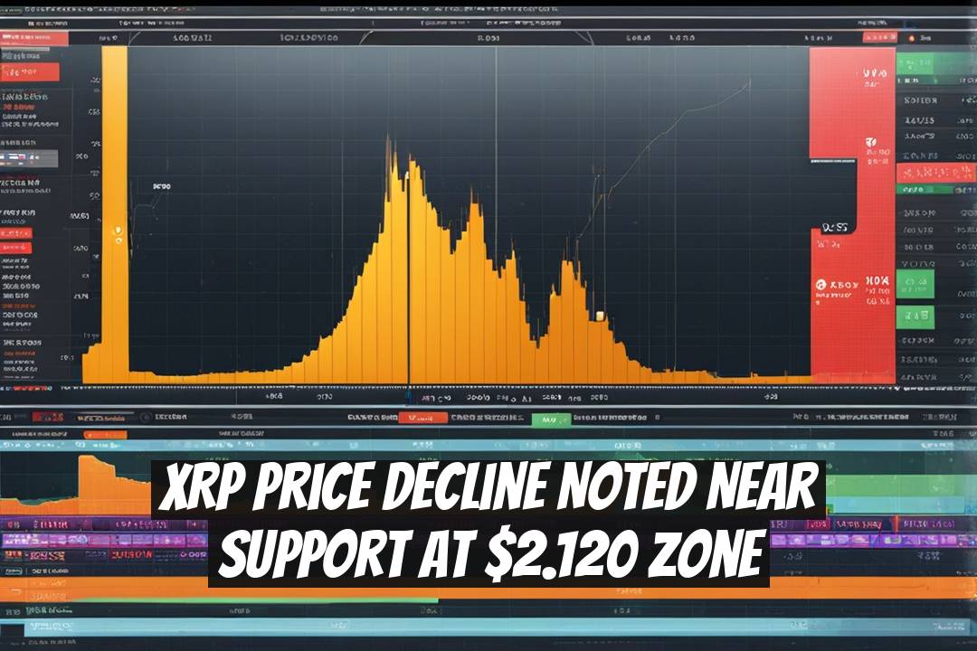 XRP Price Decline Noted Near Support at $2.120 Zone