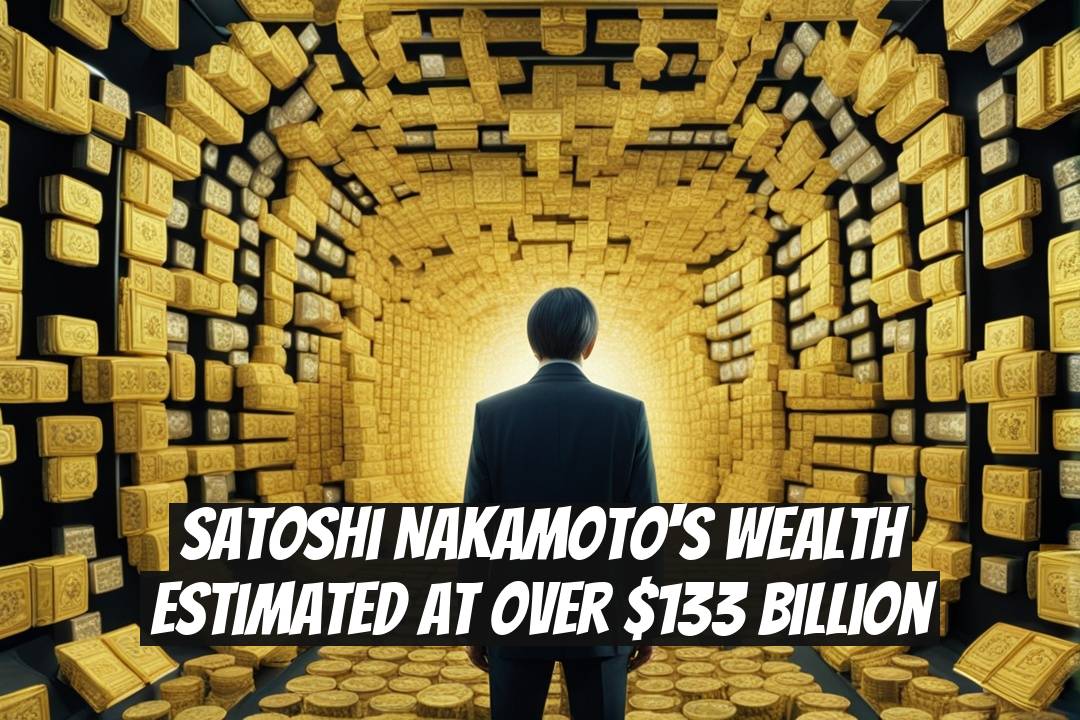 Satoshi Nakamoto's Wealth Estimated at Over $133 Billion